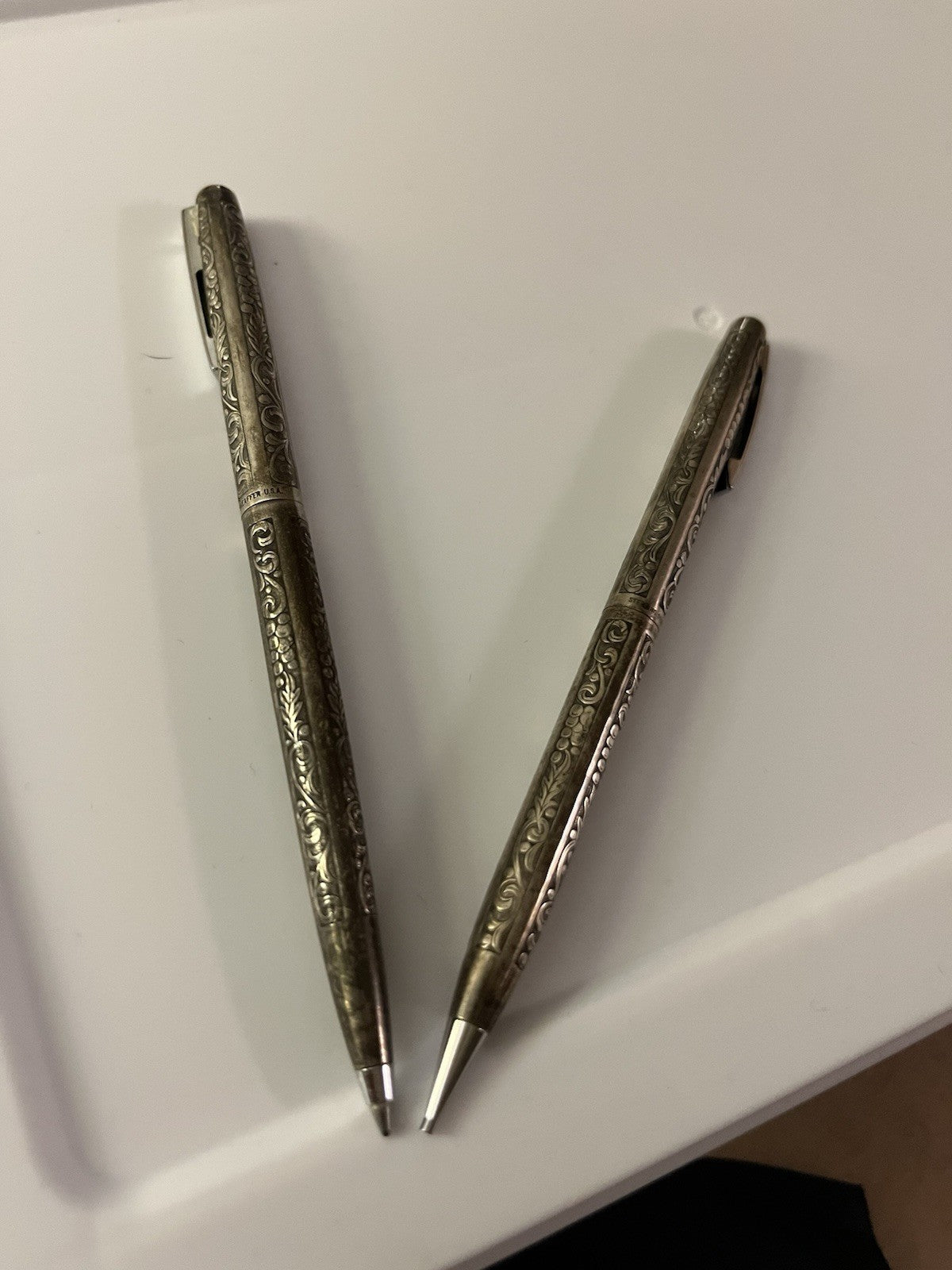 vintage sheaffer pen and pencil set
