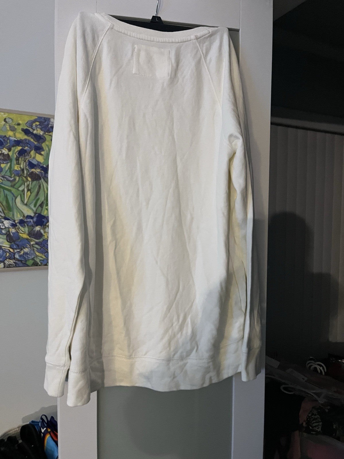 lilly pulitzer beach comber Luxletics Sz L Creme Sweatshirt