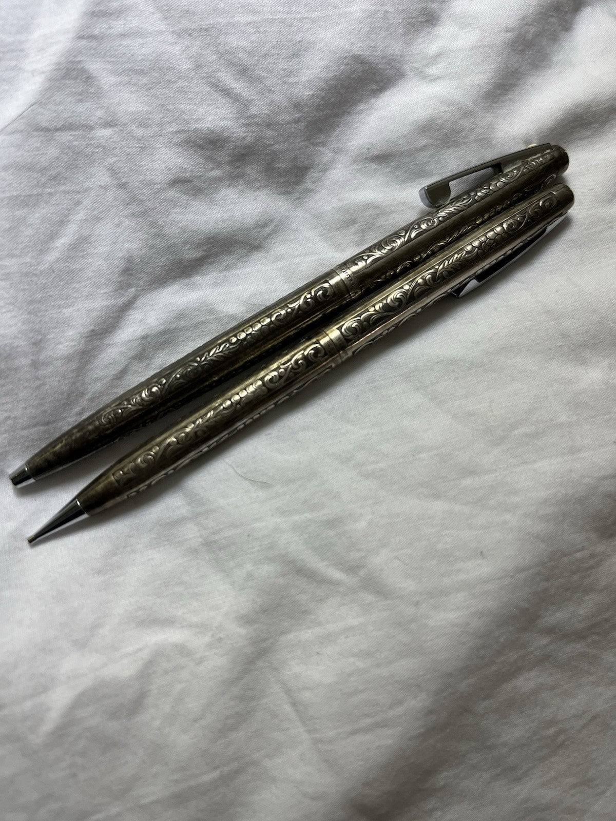 vintage sheaffer pen and pencil set