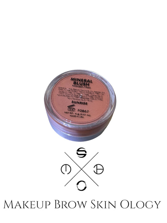 Mineral blush Sunrise - Makeupology Store
