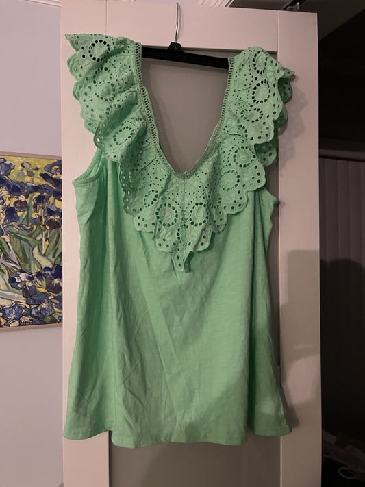 Lilly Pulitzer Plaza Top Patina Green Size Xl