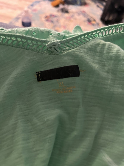 Lilly Pulitzer Plaza Top Patina Green Size Xl