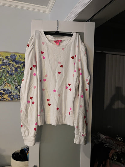 NWOT Lily Pulitzer Jansen Cotton Sweatshirt Size Xxl