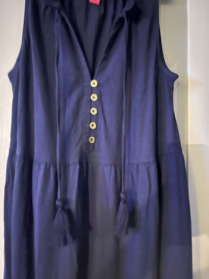 Lily Pulitzer Women's Malone Maxi True Navy Maxi Dress Size XS NWOT