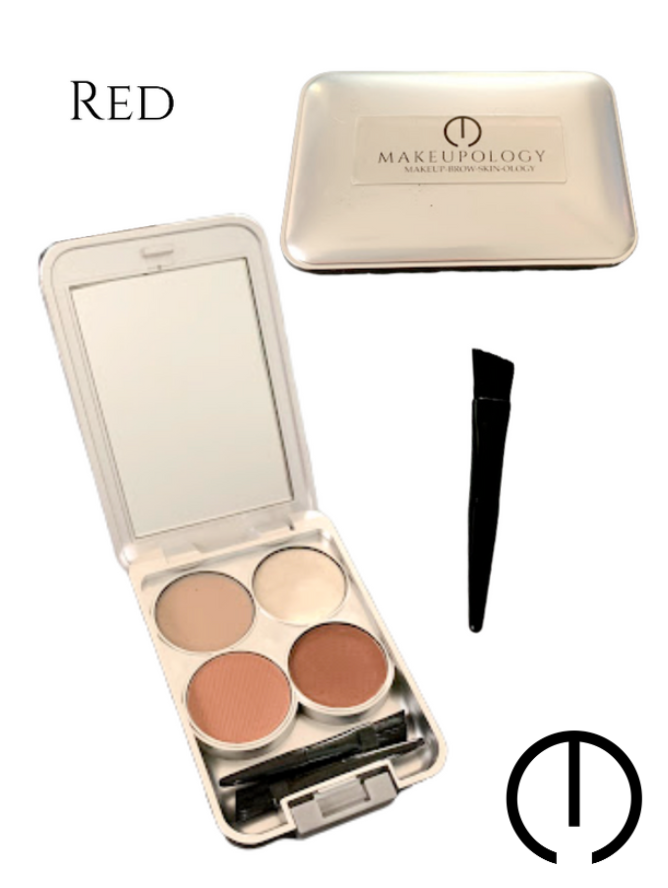 Brow Quad Creme Compact - Multiple Colors Available - Makeupology Store